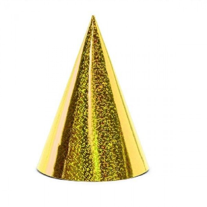 Kepurėlė, auksinė holografinė (1vnt) Kepurėlė, auksinė holografinė (1vnt)