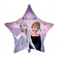 Folinis balionas "Frozen žvaigždutė" (46cm) Folinis balionas "Frozen žvaigždutė" (46cm)
