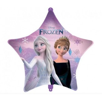 Folinis balionas "Frozen žvaigždutė" (46cm)