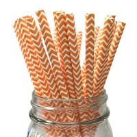 Šiaudeliai oranžiniai zigzag (16vnt) Šiaudeliai oranžiniai zigzag (16vnt)